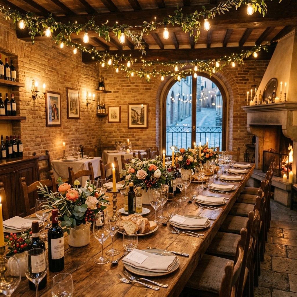 Private dining at Trattoria del Popolo